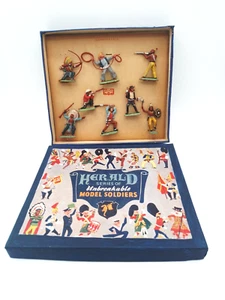 Herald - Wild West Range - Set 7601 - Dismounted Cowboys - Picture 1 of 8