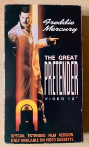 VHS : FREDDIE MERCURY THE GREAT PRETENDER [1987] VHS - Queen Films  - Carton - Bild 1 von 4