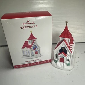 Hallmark Keepsake Candlelight Service Christmas Ornament 2017 Church - Picture 1 of 9
