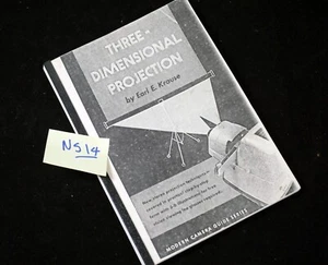 Three Dimensional Projection Earl E. Krause TDC projectors 3D Classic! COPY - Imagen 1 de 3