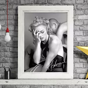 MADONNA - Music Pop Legend Poster Picture Print Sizes A5 to A0 **FREE DELIVERY** - Picture 1 of 21