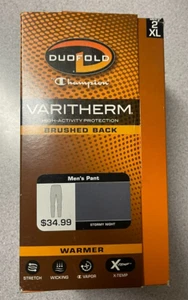 Duofold by Champion Men's Pants Varitherm Protection Brushed Back Sz 2XL - Picture 1 of 5