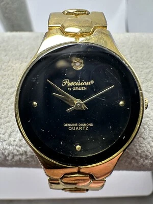 Reloj Mujer Precision By Gruen GP3060 27MM 6.25" Batería Nueva Tono Dorado Q Foto 1 de 4