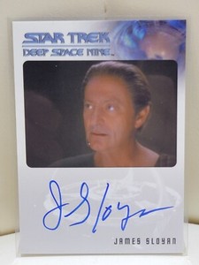 2018 Rittenhouse Deep Space Nine Autograph James Sloyan as Mora Pol