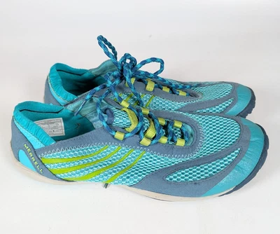 Zapatos descalzos Merrell Pace Glove Caribbean Sea para mujer 7,5 verde azulado Vibram Foto 1 de 4