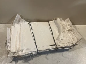 100 x small white woven poly propylene sacks 12"x18" or 30cm x 45cm, wholesale - Picture 1 of 4