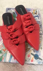 Free People Flat Leather Pointy Toe Shoes - Picture 1 of 3