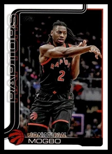 2025-26 Topps Basketball Toronto Raptors 29 Jonathan Mogbo - Picture 1 of 2