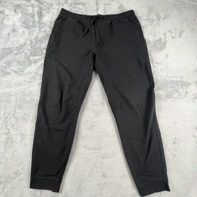 Pantalones deportivos Lululemon para hombre 2XL negros cintura elástica con puños Foto 1 de 4