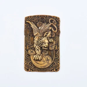1 Stück Retro Zinklegierung Relief Pixiu DIY Aufkleber passend für Zippo - Bild 1 von 4