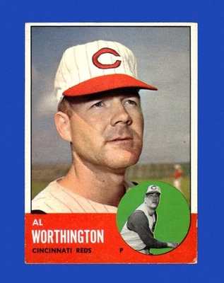 1963 Topps Set-Break #556 Al Worthington VG-VGEX *GMCARDS* - Image 1 of 2