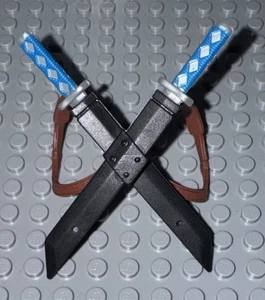 Marvel Legends SDCC Deadpool 2 Pack Sheath Swords Leather Strap TMNT Leonardo - Picture 1 of 3