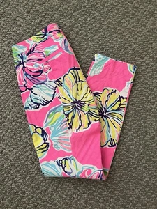 Pantaloni Lilly Pulitzer Kelly Kir Royal rosa spazzati dalle maree 4 - Foto 1 di 2