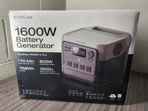 EcoFlow RIVER 2 Pro 768Wh Portable Power Station Generator for Home & Camping - Picture 1 of 8