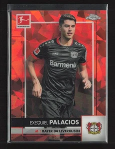 Exequiel Palacios 2020-21 Topps Chrome Bundesliga Sapphire Orange 031/125 - Picture 1 of 2