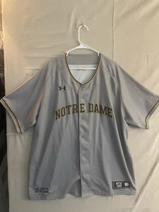 Notre Dame Fighting Irish Under Armour Baseball Trikot Herren 3XL - Bild 1 von 9