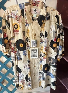 RARA Camisa Hawaiana Elvis Presley Reyn Spooner Para Hombre Talla Grande NUEVA CON Etiquetas - Imagen 1 de 14