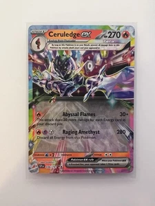 Ceruledge EX 036/191 SV08 Surging Sparks Holo Double Rare NM-M Condition - Picture 1 of 2