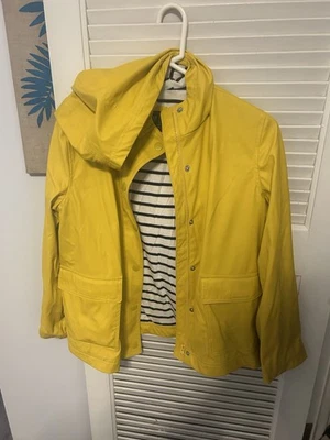 GAP Niños Jersey Forrado Impermeable Chaqueta Con Capucha Juvenil XXL 13 14 Amarillo Coralino  Foto 1 de 2