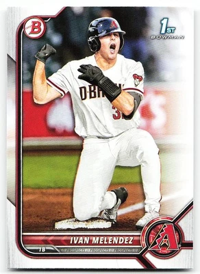 🔥 2022 Bowman Draft #BD-29 Ivan Melendez - Image 1 of 2