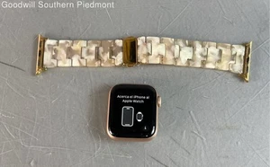 Apple Watch Series 6 A2293 Gold 40 mm GPS + Cellular Aluminum Smart Watch Tested - Picture 1 of 10