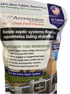 Drain Field Cleaner by Dr. Pooper - Clears Septic System Leach & Drain Field of - Picture 1 of 5