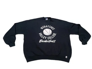 Felpa girocollo vintage Russell Athletic taglia Me XL Wenatchee Valley College  - Foto 1 di 5