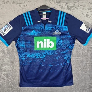 Auckland Blues 2018 Super Rugby Union Shirt Away Adidas XL Extra Large - Bild 1 von 9