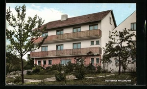 AK Schwann über Neuenbürg, Gasthaus und Pension Waldhorn im nördl. Schwarzwald - Picture 1 of 2