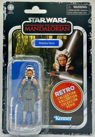 Hasbro Star Wars Retro Collection  AHSOKA TANO 3.75āAction Figure New & Sealed Cover