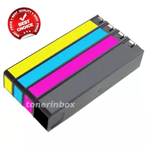 Cartucho compatible 4 piezas para HP Ink 972 negro cian magenta amarillo 452dw 972a - Imagen 1 de 5