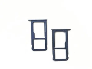 Original Huawei P10 Lite Nano Sim Karten Halter Micro SD Tray Karten Slot Blau - Bild 1 von 1