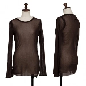 Jean-Paul GAULTIER MAILLE Knit Piping Mesh T Shirt Size S(K-137742) - Picture 1 of 12