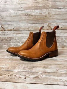 Redwing 9053 Chelsea Rancher marrone chiaro uomo 5,5 D - Foto 1 di 13