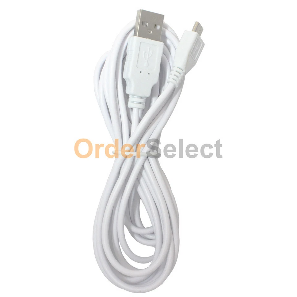 Micro USB 10FT Cable for Samsung Galaxy Tab A 7.0 8.0 9.7 10.1 (2017) (2018) - Image 1 of 4