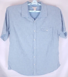 Carbon 2 Cobalt Mens Shirt sz XL Button Down Light Blue Long Sleeve Cotton - Picture 1 of 7