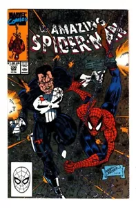 AMAZING SPIDER-MAN 330, FN- (5.5), DIRECT, PUNISHER, BLACK CAT. VENOM CAMEO * - Picture 1 of 2