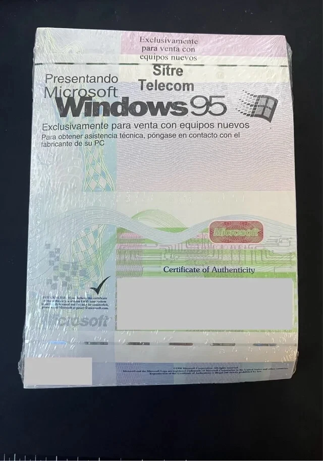 Windows 95 USB PRECINTADO (Con licencia y certificado de autenticidad) Colección - Imagen 1 de 2