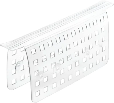 Mat Protector Double Sink Divider Clear Kitchen Dish Safe Durable Grips Saddle - Image 1 of 4