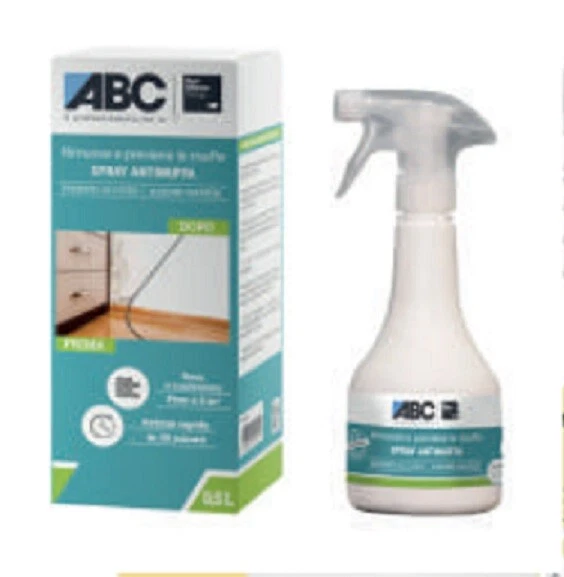 ABC SPRAY ANTIMUFFA detergente 0,500 ml - Immagine 1 di 1