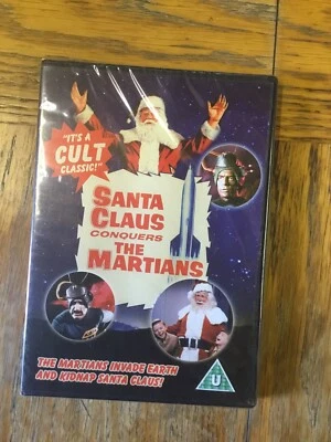 SANTA CLAUS CONQUERS THE MARTIANS - Xmas CULT MOVIES REGION FREE DVD NEW SEALED - Image 1 of 2