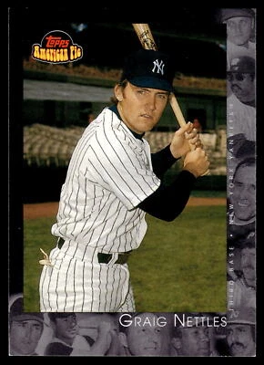 2001 Topps American Pie #38 Graig Nettles NMNT or Better - Image 1 of 2