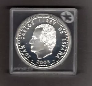 España - 10 Euros 2005 - Paz y Libertad - Plata - PP - Imagen 1 de 2