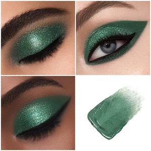 HAUS LABORATORIES BY LADY GAGA GLAM ATTACK LIQUID EYESHADOW DYNASTY EMERALD - Picture 1 of 3