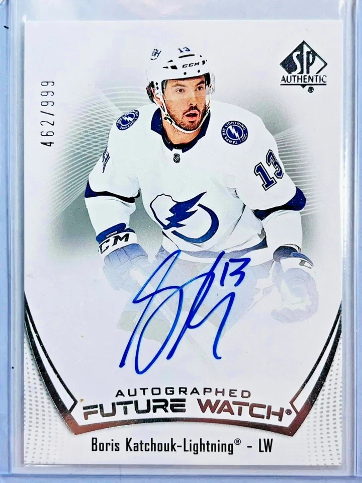 2021-22 SP Authentic Future Watch Autograph #154 Boris Katchouk FWA RC Rookie - Image 1 of 1
