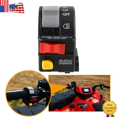 Left Handlebar Start Kill Switch for Polaris Worker 500 Trail Boss 325 1999-2001 - Image 1 of 4