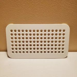Krups IL Primo Model 972/B White Plastic Drip Tray Grate OEM Replacement Part - Picture 1 of 3