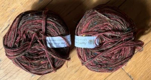 DJ Runnels Apple Crisp Yarn - 2 cakes - 5 oz total - Cashmere blend - NEW - Picture 1 of 6