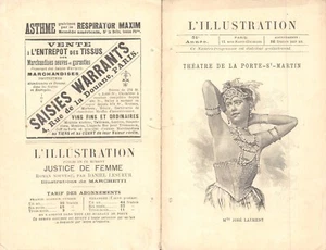 STAR Teatro Puerta Saint Martin Mademoiselle JOSÉ LAURENT Foto 1893 - Bild 1 von 2