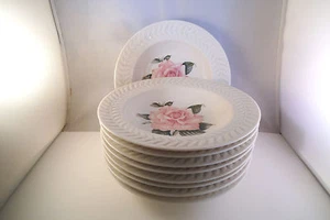 Vintage Theodore Haviland New York Rose 9er Set Suppenschalen mit Rand - Bild 1 von 12